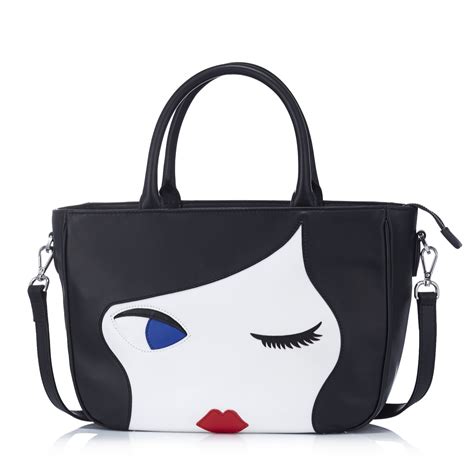 lulu guinness doll face bag.